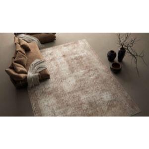 Beige and creme modern rug